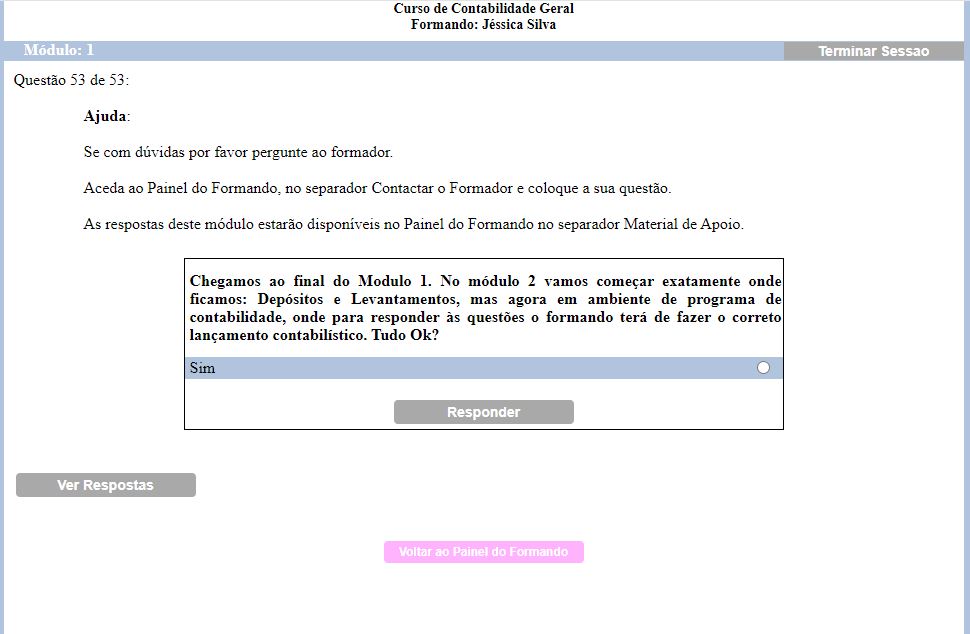 passagem do modulo 1 para o modulo 2