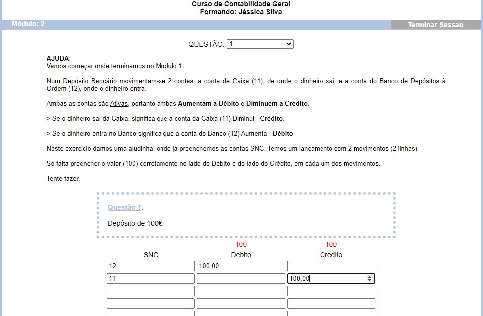 lanamento modulo 2