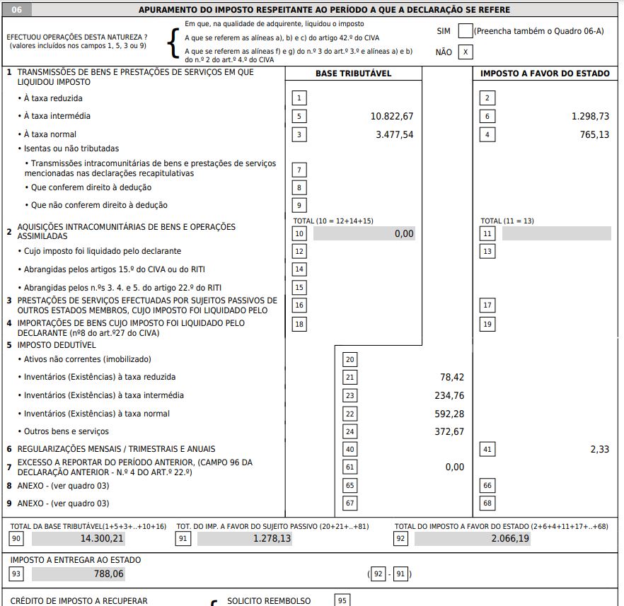 Imagem do curso de Declaraes de IVA